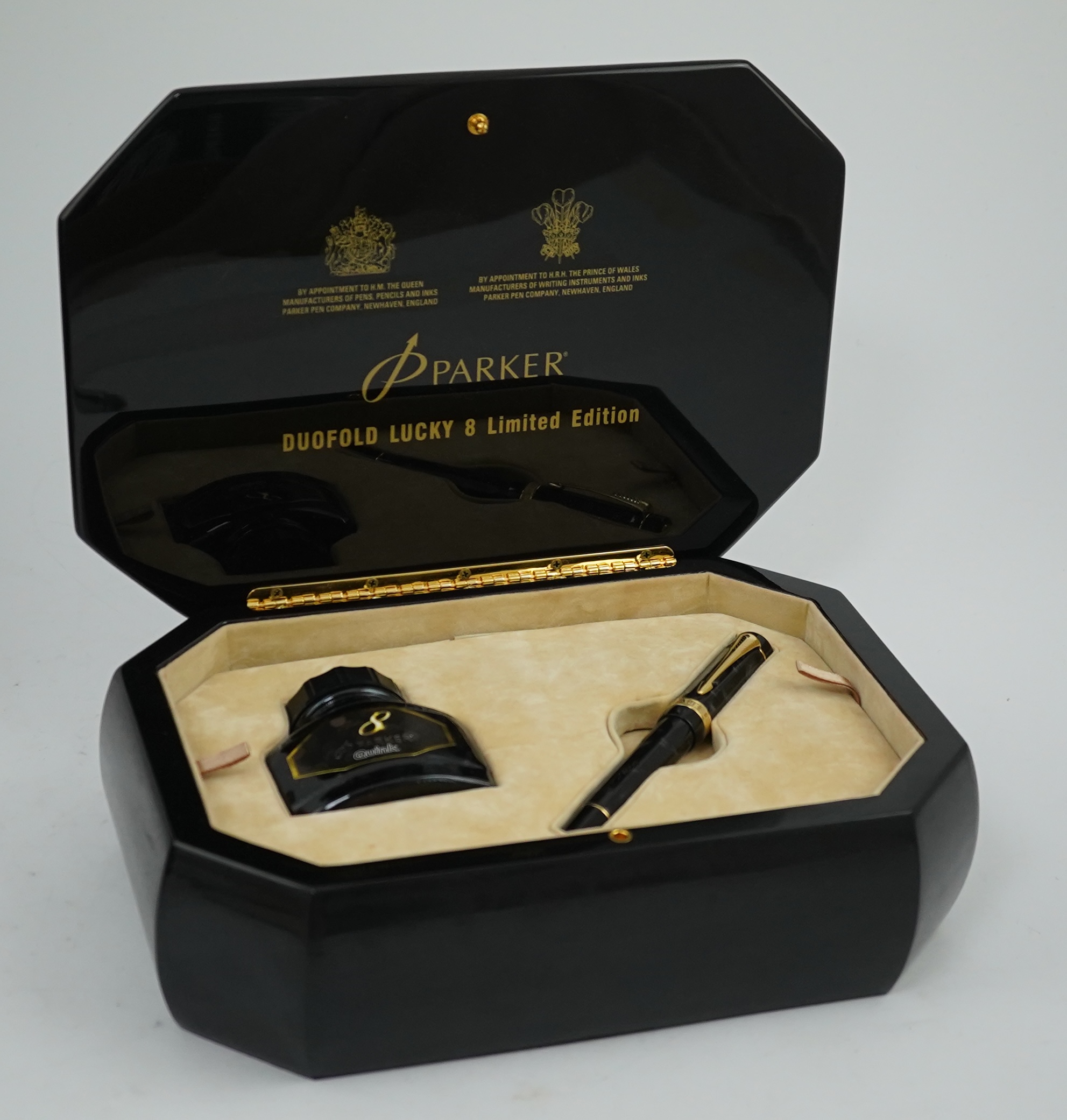 A Parker 'Lucky Eight' limited edition fountain pen, boxed